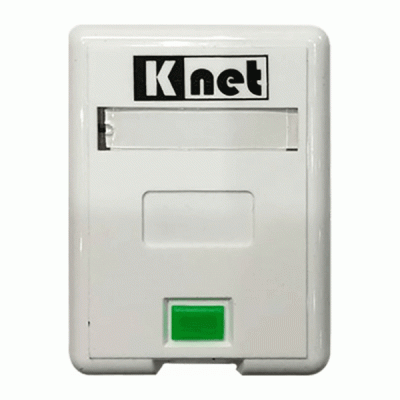 کیستون باکس شاتردار CAT6 کی نت مدل KNET K-NBSC6USH1