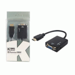 مبدل HDMI به VGA کی نت مدل KNET K-COHD2VGAP