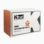 سوییچ HDMI KVM چهار پورت کی نت مدل KNET K-SWKH404