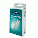 شارژر دیواری کی نت مدل KNET K-WCUAUC20W