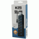 هاب 7 پورت USB 3.0 کی نت مدل KNET K-HUAMH907