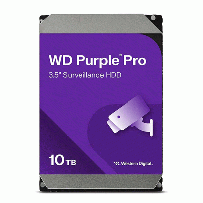 هارد دیسک اینترنال وسترن دیجیتال مدل WESTERN DIGITAL PURPLE PRO با ظرفیت 10 ترابایت