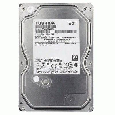 هارد دیسک اینترنال توشیبا مدل TOSHIBA A100 با ظرفیت 1 ترابایت