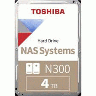 هارد دیسک اینترنال توشیبا مدل TOSHIBA N300 با ظرفیت 4 ترابایت