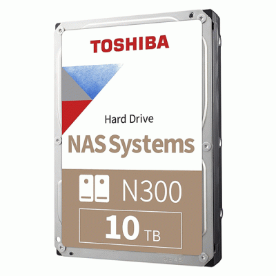 هارد دیسک اینترنال توشیبا مدل TOSHIBA N300 با ظرفیت 10 ترابایت