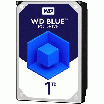 هارد دیسک اینترنال وسترن دیجیتال مدل WESTERN DIGITAL BLUE WD10EZAZ با ظرفیت 1 ترابایت