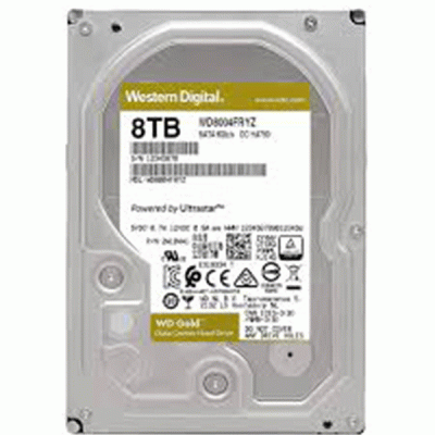 هارد دیسک اینترنال وسترن دیجیتال مدل WESTERN DIGITAL WD8004FRYZ با ظرفیت 8 ترابایت