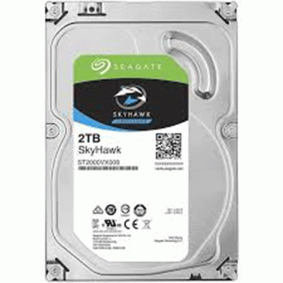 هارد دیسک اینترنال سیگیت مدل SEAGATE SKYHAWK ST2000VX017 با ظرفیت 2 ترابایت