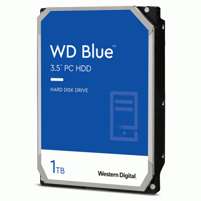 هارد دیسک اینترنال وسترن دیجیتال مدل WESTERN DIGITAL BLUE WD10EZAZ با ظرفیت 1 ترابایت