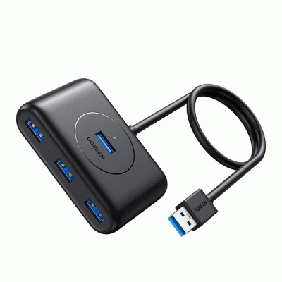 هاب USB3.0 چهار پورت یوگرین مدل UGREEN UG-20291