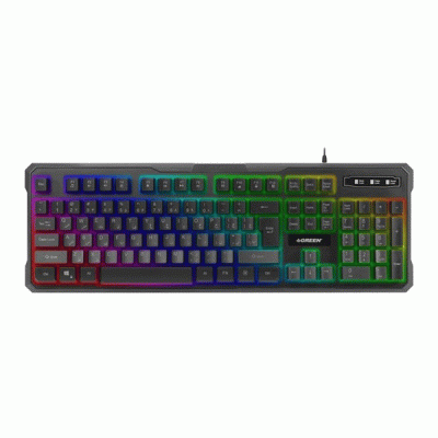 کیبورد گیمینگ گرین مدل GREEN GK601-RGB