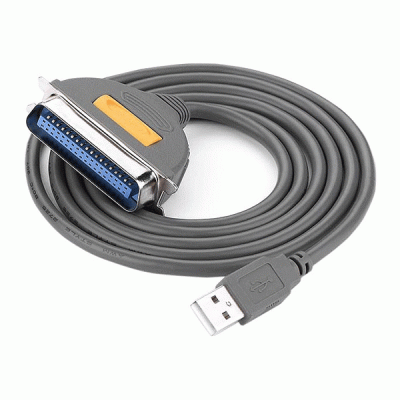 کابل USB به پارالل 36 پین (پرینتر) یوگرین مدل UGREEN CR124 20225 به طول 2 متر