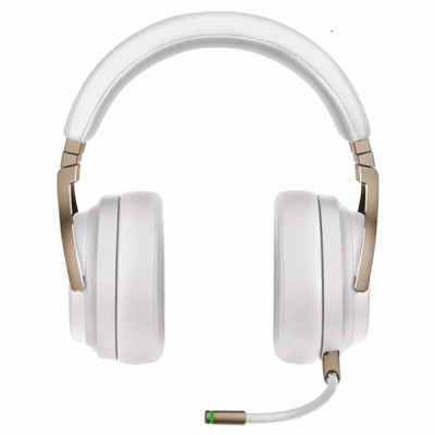 هدست گیمینگ کورسیر مدل CORSAIR VIRTUOSO RGB WIRELESS PEARL