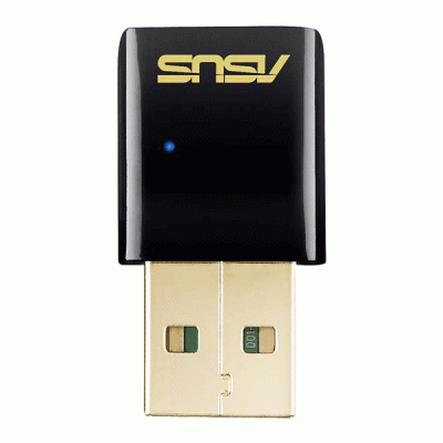 کارت شبکه بی سیم و دوباند AC600 ایسوس مدل ASUS USB-AC51