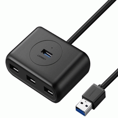 هاب USB3.0 چهار پورت یوگرین مدل UGREEN UG-20291