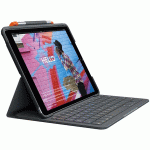 کیبورد تبلت لاجیتک مدل LOGITECH SLIM FOLIO مناسب برای تبلت اپل IPAD 5/6