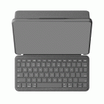 کیبورد تبلت لاجیتک مدل LOGITECH SLIM FOLIO مناسب برای تبلت اپل IPAD 5/6