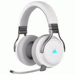 هدست گیمینگ کورسیر مدل CORSAIR VIRTUOSO RGB WIRELESS PEARL