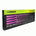 کیبورد گیمینگ گرین مدل GREEN GK601-RGB