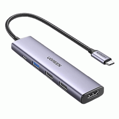 هاب 5 پورت USB-C یوگرین مدل UGREEN CM478-15495