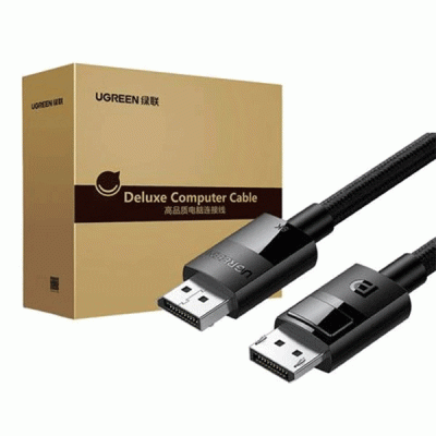 کابل تبدیل DISPLAY PORT 1.4 یوگرین مدل UGREEN DP114-80391 به طول 1.5 متر