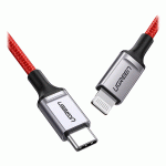 کابل TYPE C به IPHONE LIGHTNING یوگرین مدل UGREEN US298 20309