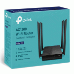 روتر بی سیم گیگابیت و دوباند AC1200 تی پی لینک مدل TPLINK ARCHER C64