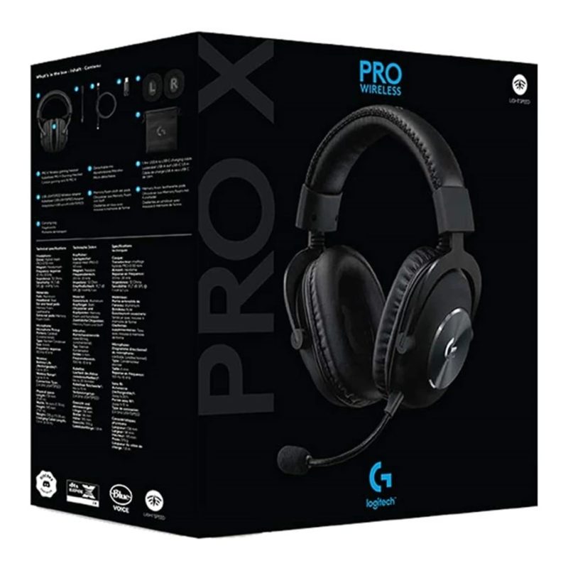 هدست گیمینگ بی سیم لاجیتک مدل LOGITECH G PRO X