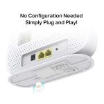 مودم روتر 4G LTE بی سیم N300 تی پی لینک مدل TPLINK TL-MR105