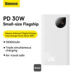پاوربانک 10000 میلی آمپری بیسوس مدل BASEUS ADAMAN2 DIGITAL DISPLAY FAST CHARGE POWER BANK 1000MAH