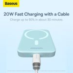 پاوربانک 6000 میلی آمپری بیسوس مدل BASEUS PPCX130003