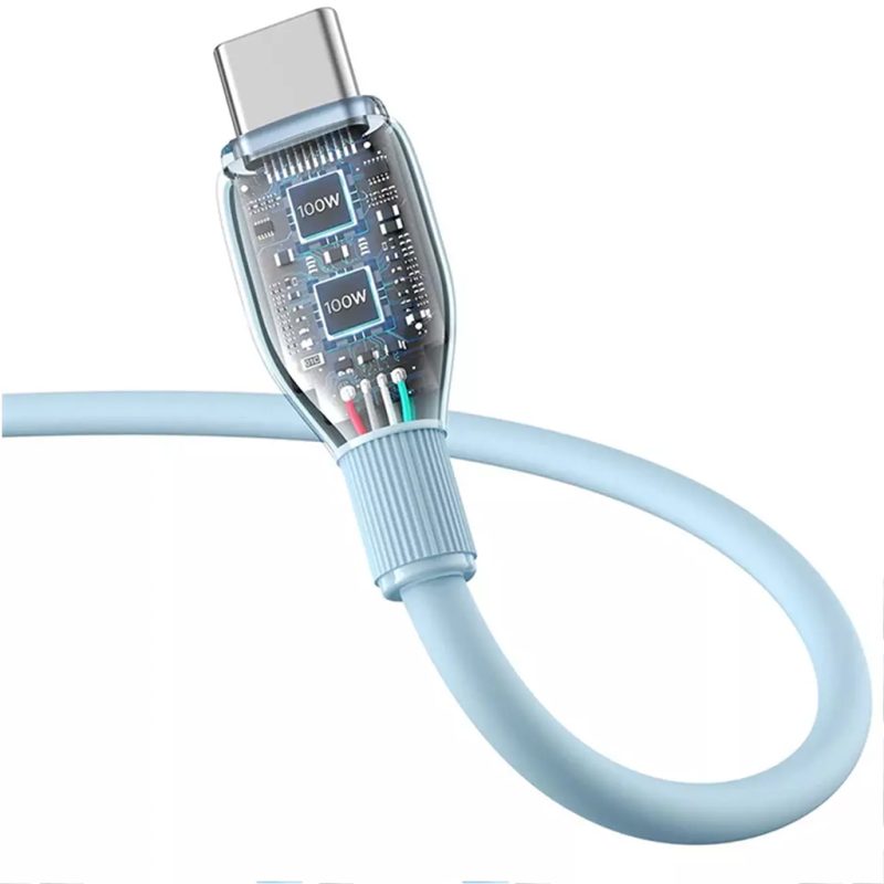 کابل سوپر فست شارژ USB به TYPE C بیسوس مدل BASEUS CB000054 به طول 1.2 متر