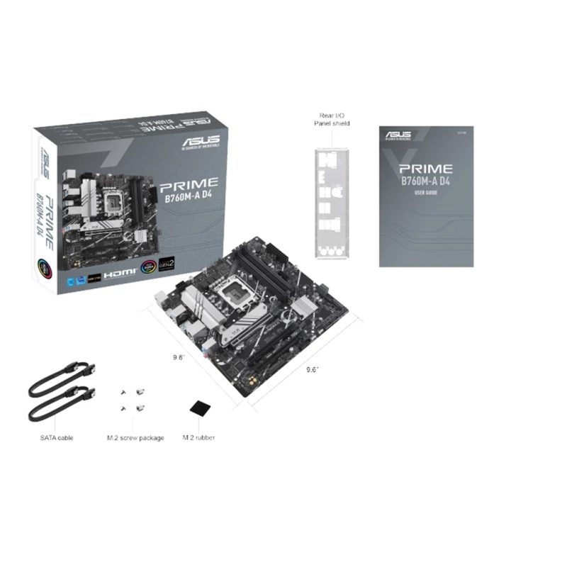 مادربرد ایسوس مدل ASUS PRIMER B760M-A D4