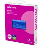 حافظه SSD اکسترنال ای دیتا مدل ADATA SE880 با ظرفیت 2 ترابایت