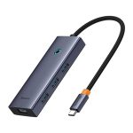 هاب 6 پورت USB-C بیسوس مدل BASEUS BS-OH118