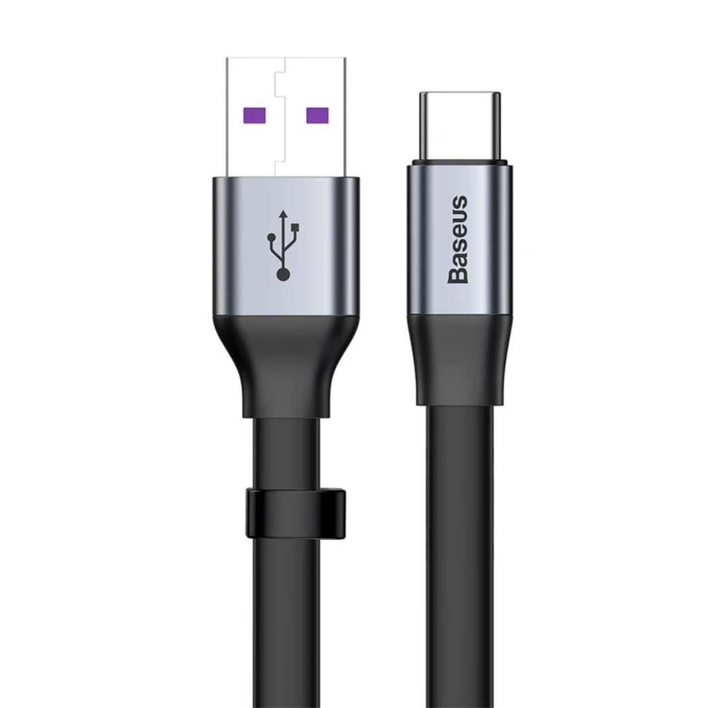 کابل تبدیل USB به USB-C بیسوس مدل BASEUS CATMBJ-BG1 به طول 0.23 متر