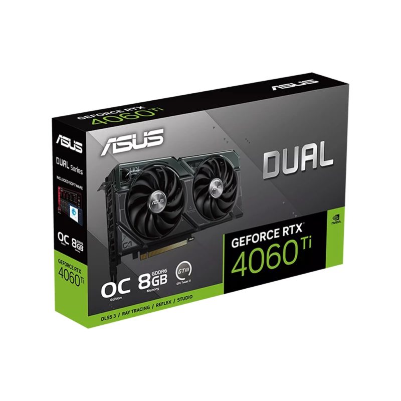 کارت گرافیک ایسوس مدل ASUS GEFORCE RTX 4060 TI OC EDITION 8GB