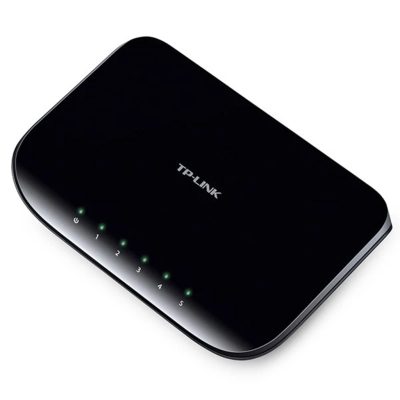 سوئیچ 5 پورت گیگابیت و دسکتاپ تی پی لینک مدل TPLINK TL-SG1005D