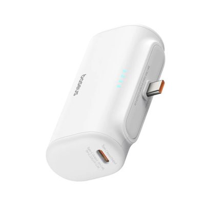 پاور بانک 5000 میلی آمپر ساعتی بیسوس مدل BASEUS COMPACT FAST CHARGING TYPE-C EDITION