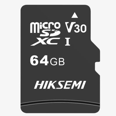 کارت حافظه MICROSDHC هایکسمی کلاس 10 مدل HIKSEMI HS-TF-C1 ظرفیت 64 گیگابایت به همراه آداپتور