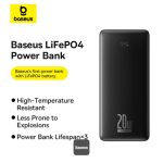 پاوربانک 18400 میلی آمپری بیسوس مدل BASEUS PPLP184