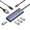 هاب 6 پورت USB-C بیسوس مدل BASEUS BS-OH118