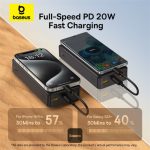 پاوربانک 18400 میلی آمپری بیسوس مدل BASEUS PPLP184