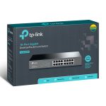 سوئیچ 16 پورت گیگابیت ودسکتاپ/رکمونت تی پی لینک مدل TPLINK TL-SG1016D