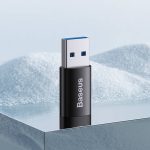 مبدل USB3.1 به USB-C بیسوس مدل BASEUS INGENUITY MINI OTG ADAPTOR ZJJQ000101