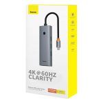 هاب 6 پورت USB-C بیسوس مدل BASEUS BS-OH118