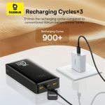 پاوربانک 18400 میلی آمپری بیسوس مدل BASEUS PPLP184