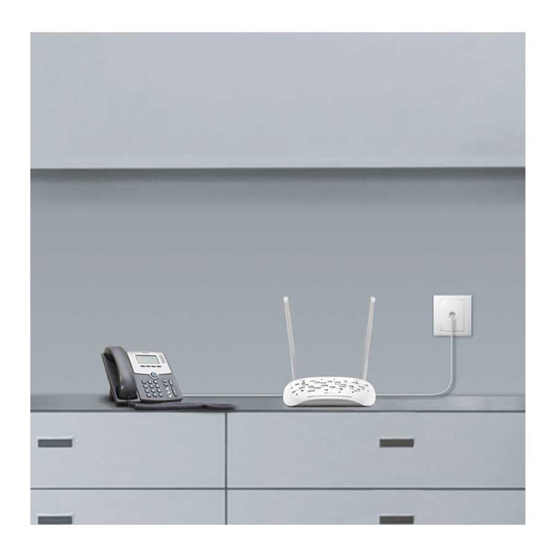 مودم فیبر نوری بی‌سیم و گیگابیت N300 تی پی لینک مدل TPLINK XN020-G3V