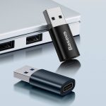 مبدل USB3.1 به USB-C بیسوس مدل BASEUS INGENUITY MINI OTG ADAPTOR ZJJQ000101