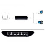 سوئیچ 5 پورت گیگابیت و دسکتاپ تی پی لینک مدل TPLINK TL-SG1005D